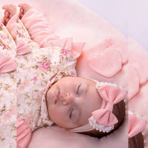 Saida Maternidade Bebe Menina Hene