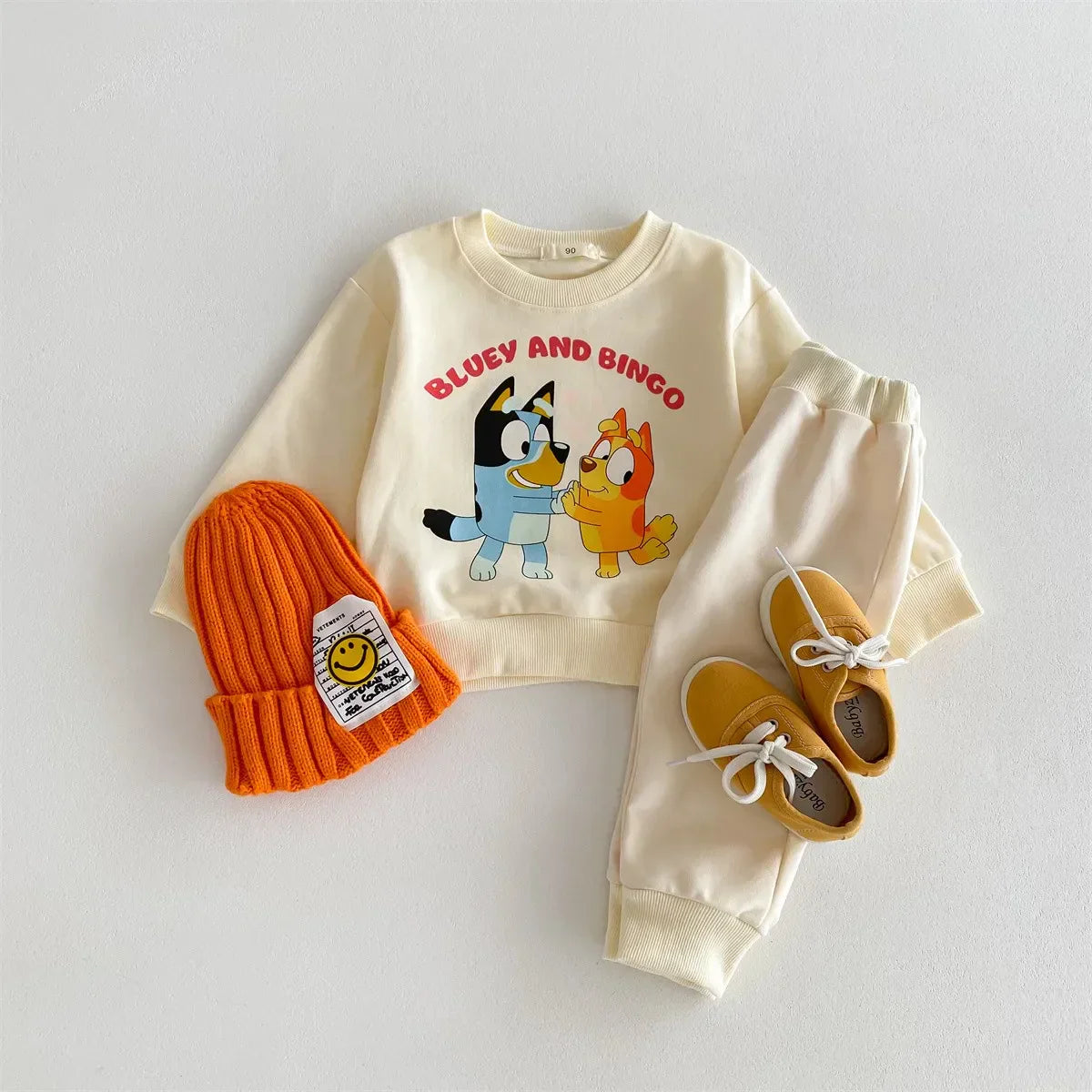 Conjunto Bebê Menina 2 Peças Blusa e Calça com Estampa