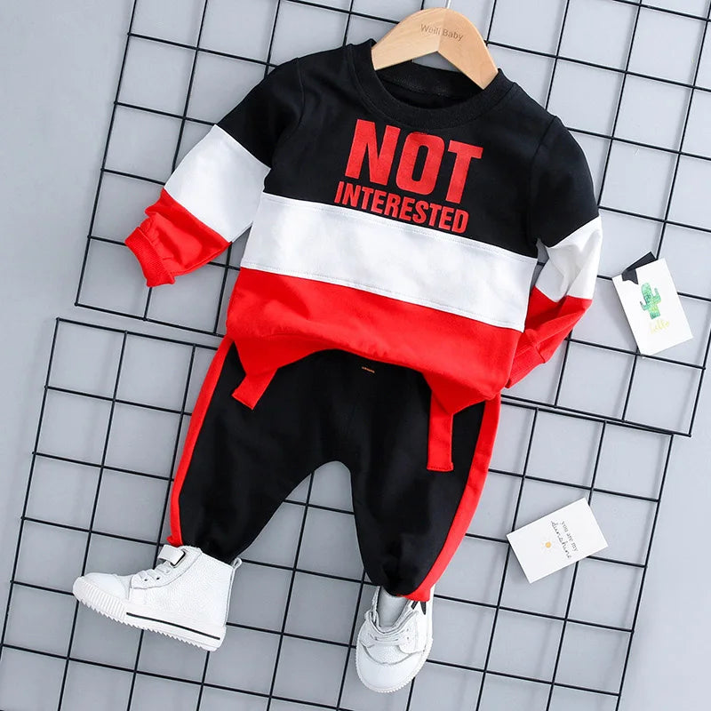 Conjunto Infantil Moletom Masculino Blusa Manga Longa e Calça Jogger Estampa