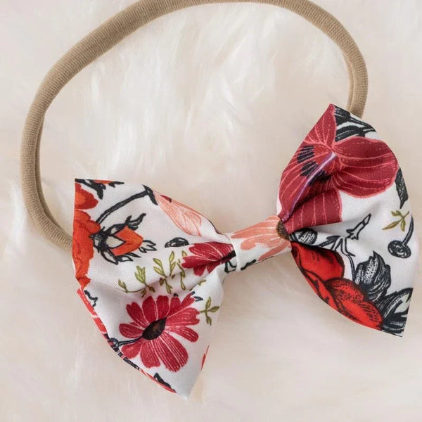 Vestido Recem Nascido Macaquinho Vestido Bebê Malha Canelada Estampa Floral com Babados e Laços
