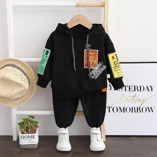Conjunto Moletom Infantil com Capuz e Calça Jogger