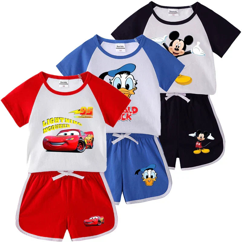 Conjunto Infantil Menino Verão Camiseta Manga Curta + Short