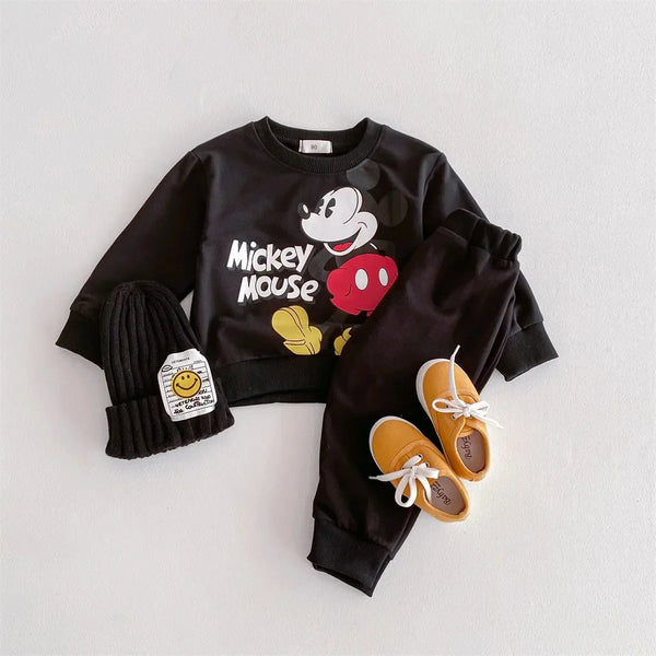 Conjunto Moletom Bebê  Menino 2 Peças Blusa e Calça Jogger