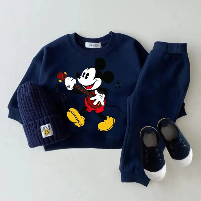 Conjunto Bebê Menina 2 Peças Blusa Manga Longa e Calça Jogger