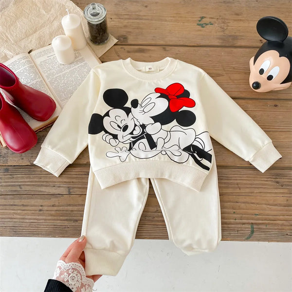 Conjunto Moletom Infantil Blusa e Calça Jogger Estampa Leão