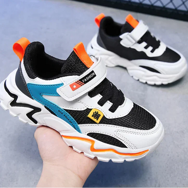 Tênis Infantil Menino em Mesh com Cadarço Solado Chunky Esportivo