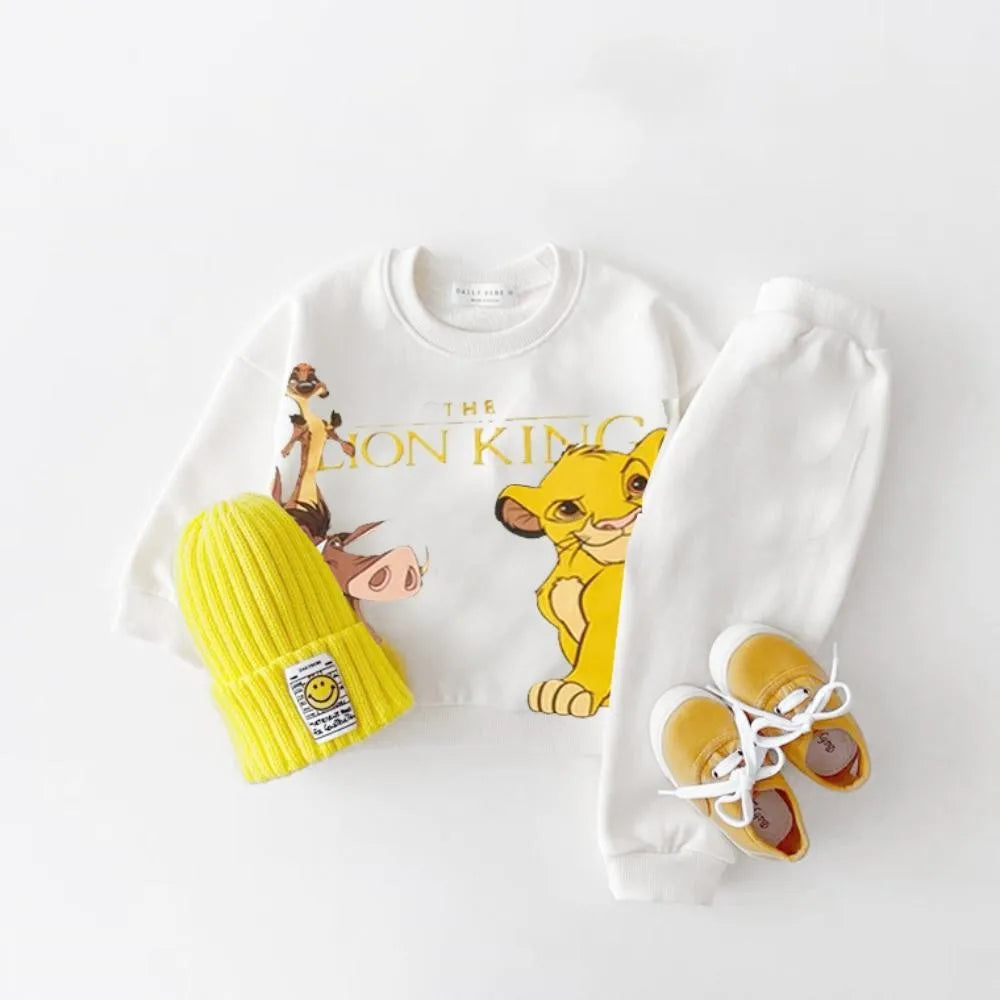 Conjunto Infantil Menino Blusa de Moletom e Calça Jogger com Estampa