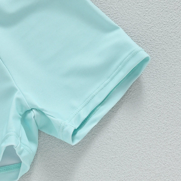 Conjunto Banho Infantil Camiseta Manga Longa e Short