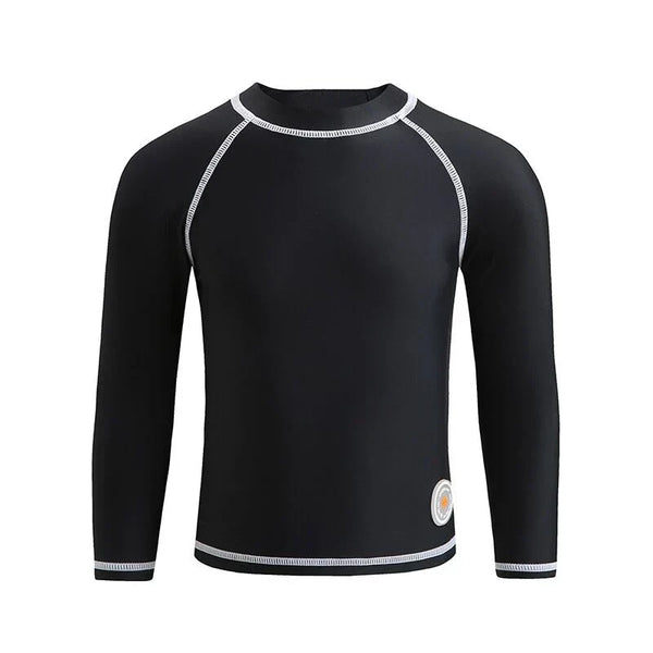 Camiseta Infantil Manga Longa para Praia e Piscina