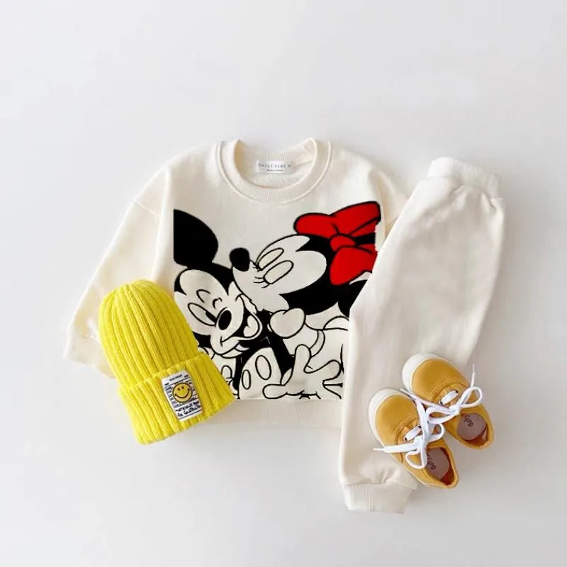Conjunto Infantil Menino Blusa de Moletom e Calça Jogger com Estampa