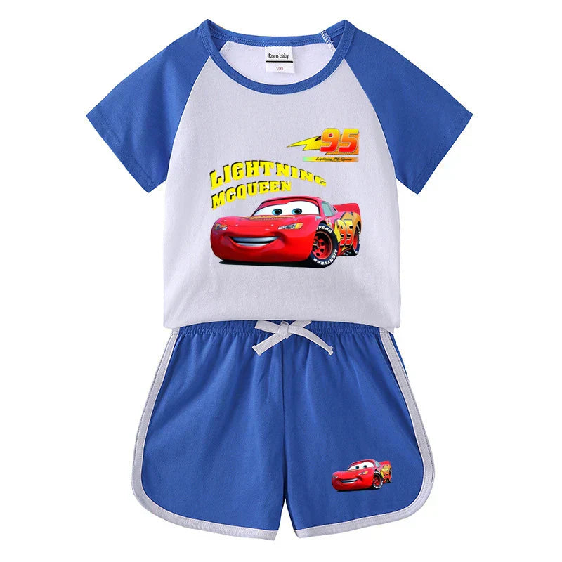 Conjunto Infantil Menino Verão Camiseta Manga Curta + Short