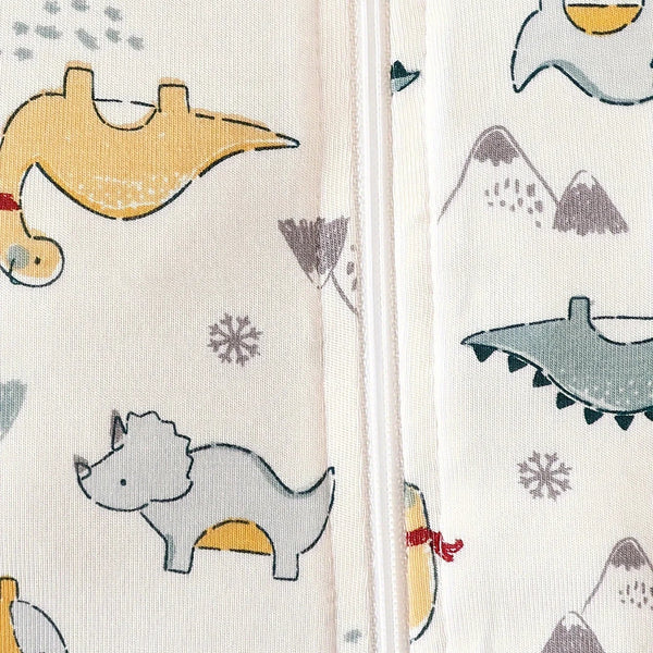 Kit 2 Macacões Bebê Menino – Manga Longa, Pé Fechado em Algodão