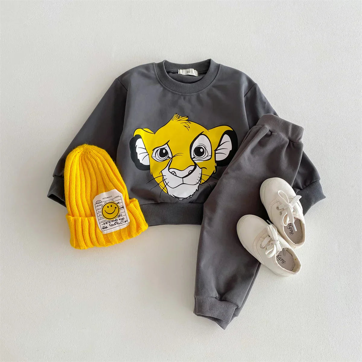 Conjunto Bebê Menina 2 Peças Blusa e Calça com Estampa