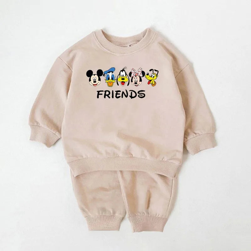 Conjunto Bebê Menina 2 Peças Blusa Manga Longa e Calça Jogger