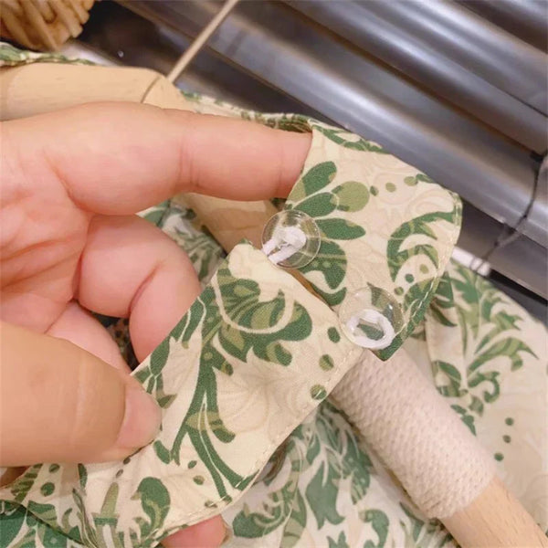 Conjunto Bebê Menina 2 Peças Bata Estampada Arabesco e Short