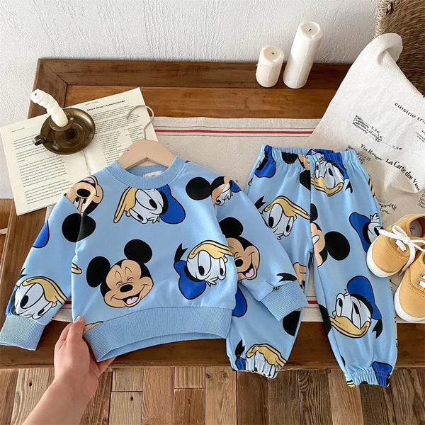 Conjunto Bebê 2 Peças Blusa e Calça com Estampa Animal