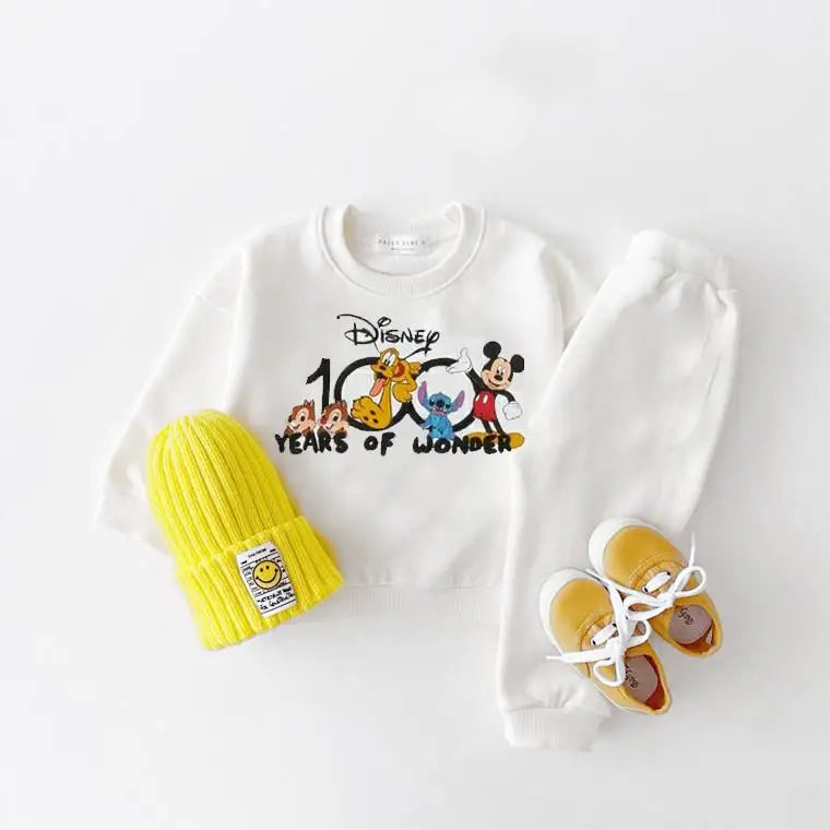 Conjunto Infantil Menino Blusa de Moletom e Calça Jogger com Estampa