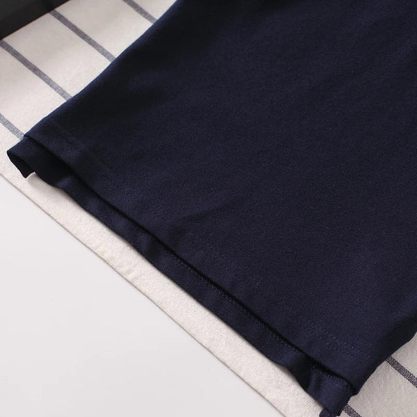Camisa Polo Infantil Manga Curta Lisa com Gola Listrada e Botões